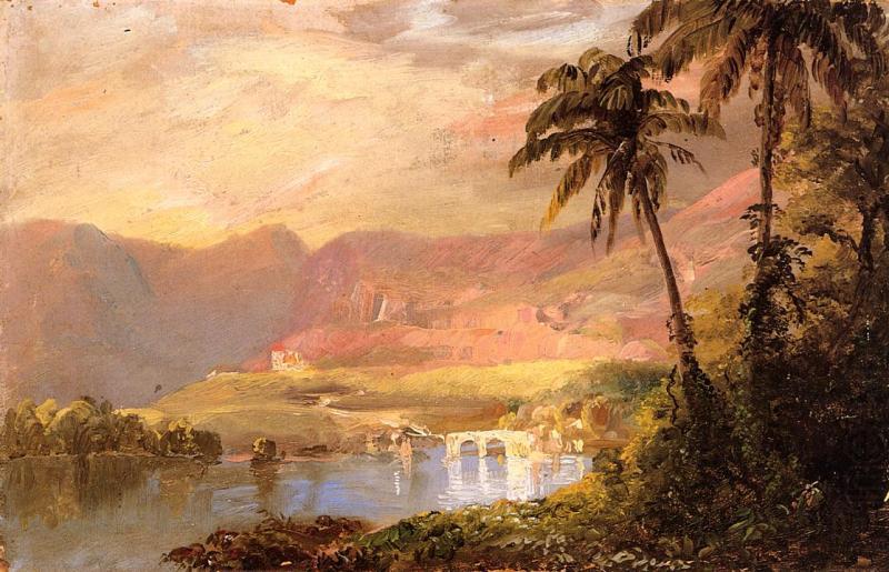 Frederic Edwin Church Tropical Landscape china oil painting image